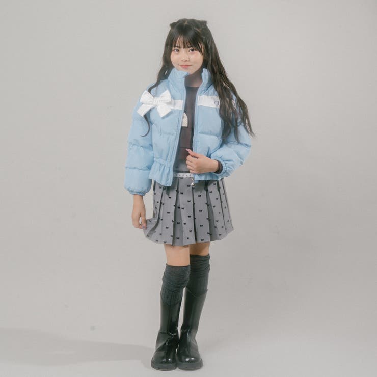 【CHIPIE】"軽ポカ"ビッグリボンショート中綿ジャケット | URBAN CHERRY | 詳細画像23 