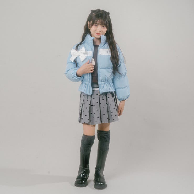 【CHIPIE】"軽ポカ"ビッグリボンショート中綿ジャケット | URBAN CHERRY | 詳細画像24 