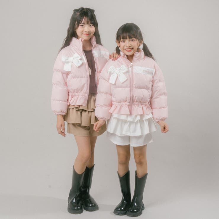 【CHIPIE】"軽ポカ"ビッグリボンショート中綿ジャケット | URBAN CHERRY | 詳細画像49 