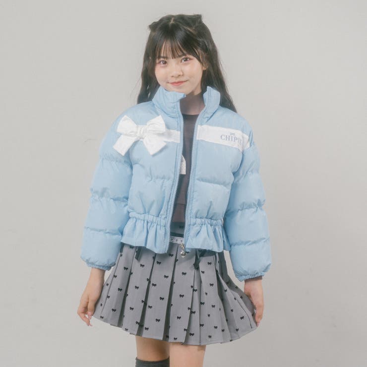 【CHIPIE】"軽ポカ"ビッグリボンショート中綿ジャケット | URBAN CHERRY | 詳細画像5 