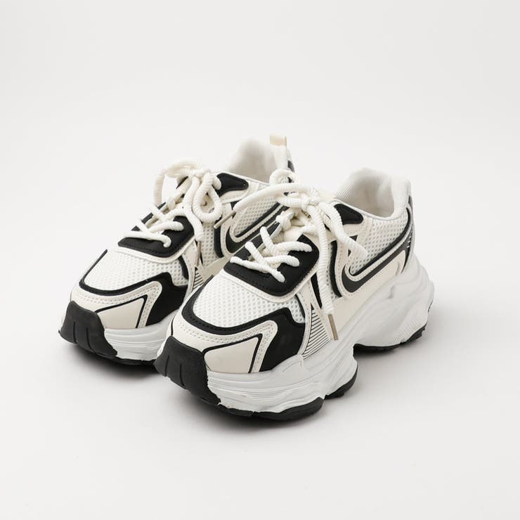 配色ボリュームソールダッドスニーカー[品番：VINK0003481]｜URBAN