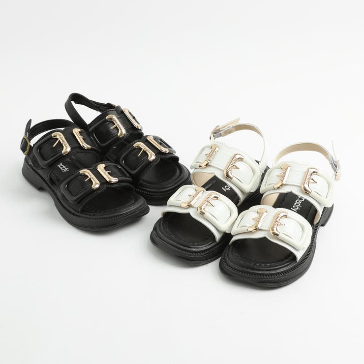 ダブルベルトデザインサンダル | URBAN CHERRY | 詳細画像2 