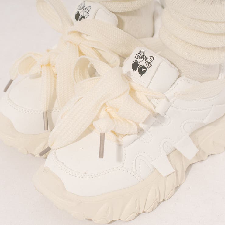 ダブルリボンデザインボリュームソールダッドシューズ | URBAN CHERRY | 詳細画像27 