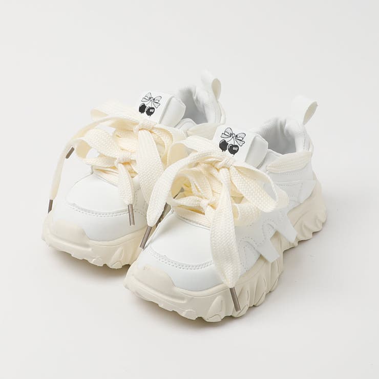 ダブルリボンデザインボリュームソールダッドシューズ | URBAN CHERRY | 詳細画像4 