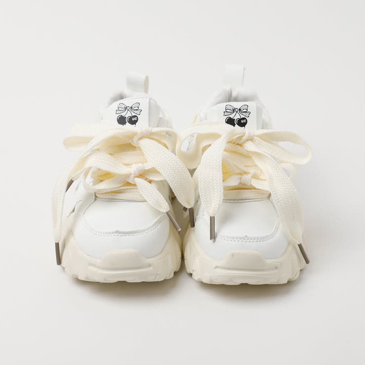 ダブルリボンデザインボリュームソールダッドシューズ | URBAN CHERRY | 詳細画像6 