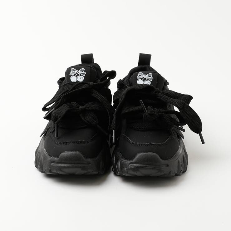 ダブルリボンデザインボリュームソールダッドシューズ | URBAN CHERRY | 詳細画像7 