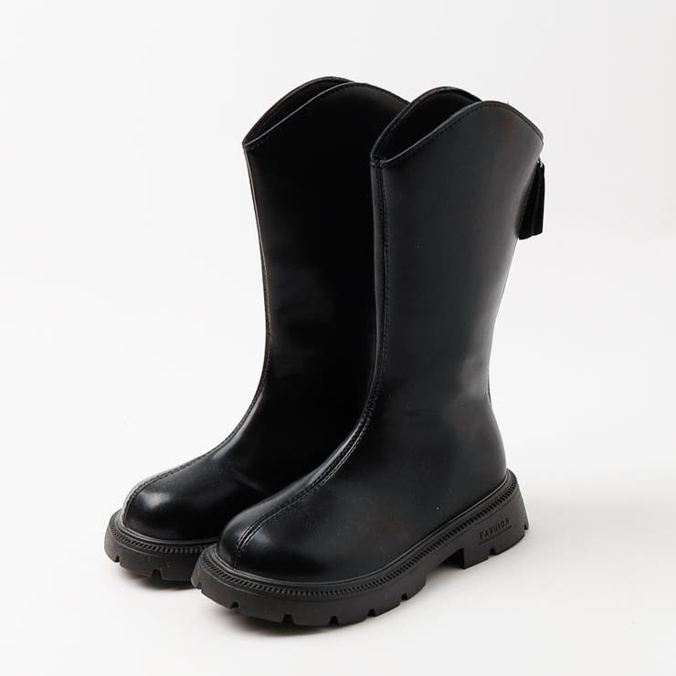 フロントステッチデザインロングブーツ | URBAN CHERRY | 詳細画像5