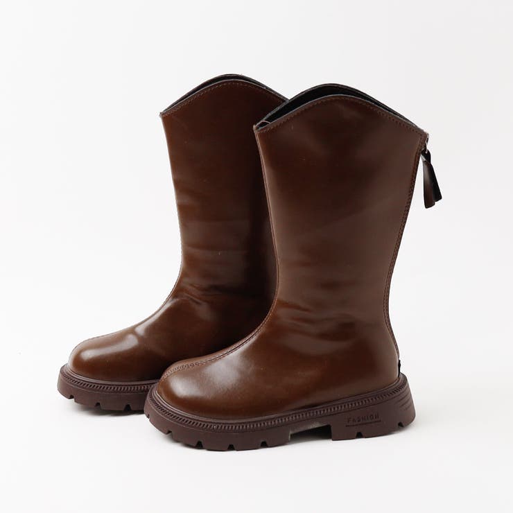 フロントステッチデザインロングブーツ | URBAN CHERRY | 詳細画像8