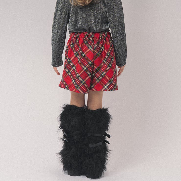 【SEEM/シーム】インナーパンツ付きチェックラップキュロットスカート | URBAN CHERRY | 詳細画像14 