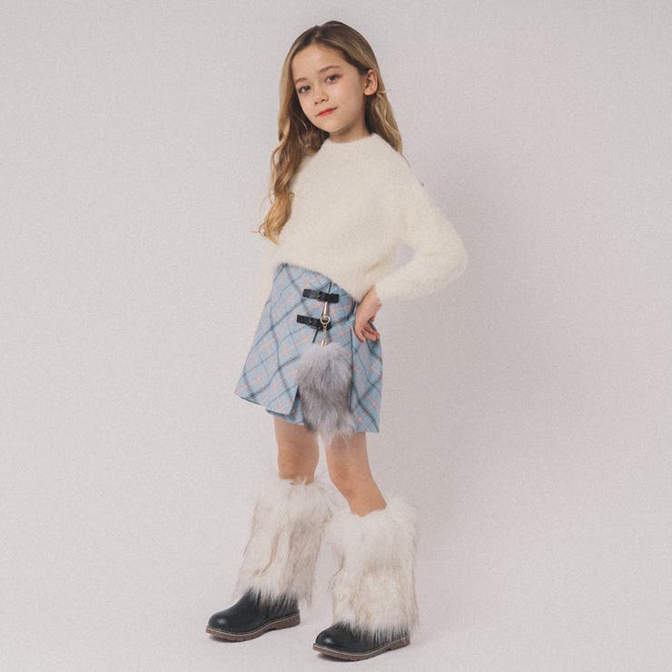 【SEEM/シーム】インナーパンツ付きチェックラップキュロットスカート | URBAN CHERRY | 詳細画像22 