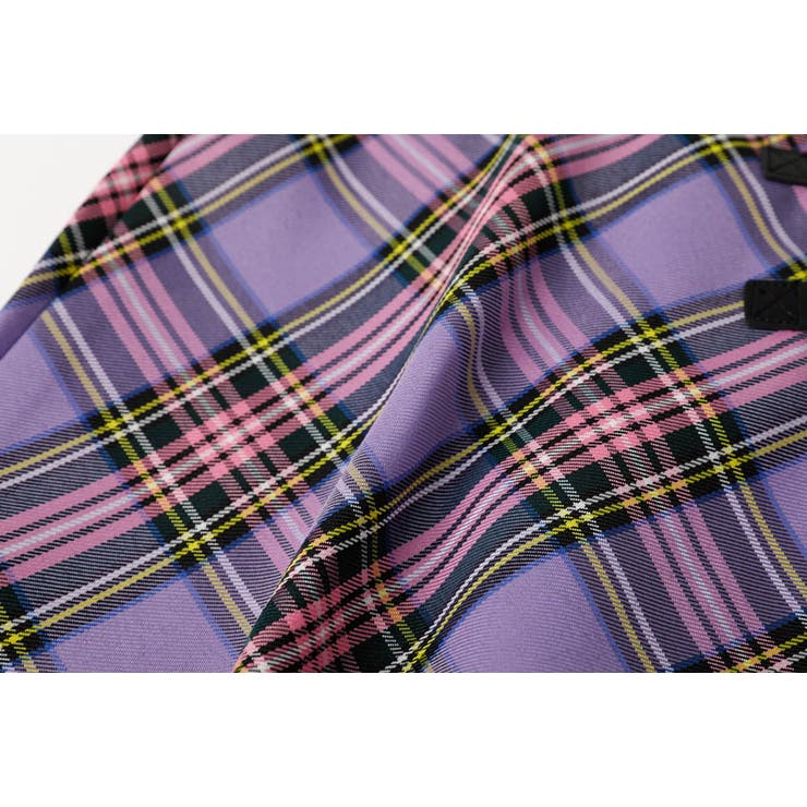 【SEEM/シーム】インナーパンツ付きチェックラップキュロットスカート | URBAN CHERRY | 詳細画像27 