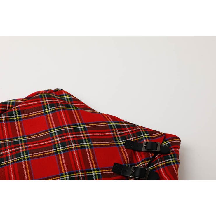 【SEEM/シーム】インナーパンツ付きチェックラップキュロットスカート | URBAN CHERRY | 詳細画像33 
