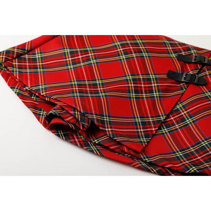 【SEEM/シーム】インナーパンツ付きチェックラップキュロットスカート | URBAN CHERRY | 詳細画像34 