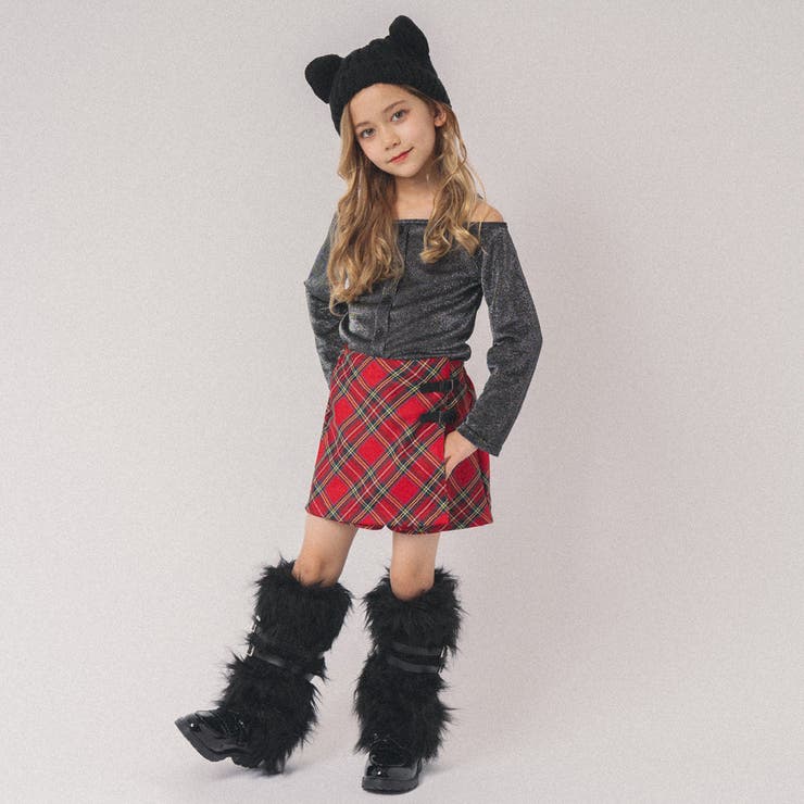 【SEEM/シーム】インナーパンツ付きチェックラップキュロットスカート | URBAN CHERRY | 詳細画像35 