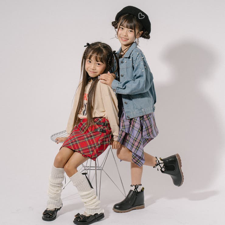 【SEEM/シーム】インナーパンツ付きチェックラップキュロットスカート | URBAN CHERRY | 詳細画像42 