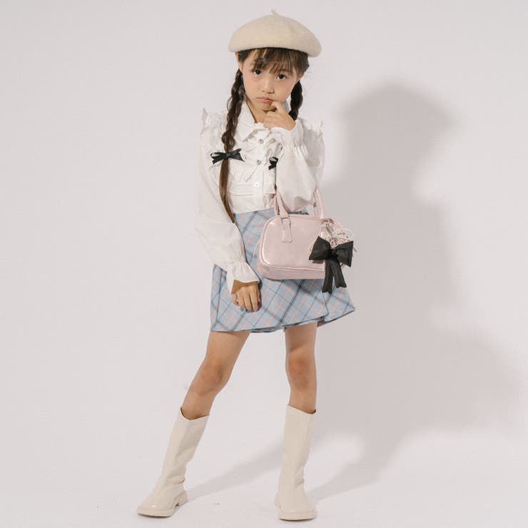 【SEEM/シーム】インナーパンツ付きチェックラップキュロットスカート | URBAN CHERRY | 詳細画像46 