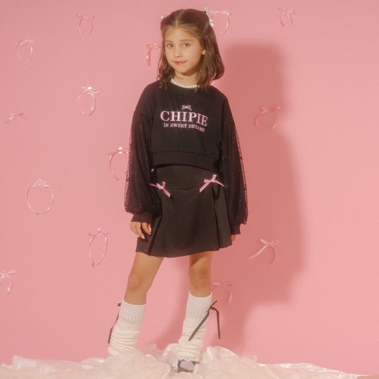 【CHIPIE/シピ】サテンリボンタックプリーツミニスカート | URBAN CHERRY | 詳細画像13 