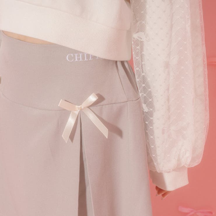 【CHIPIE/シピ】サテンリボンタックプリーツミニスカート | URBAN CHERRY | 詳細画像20 