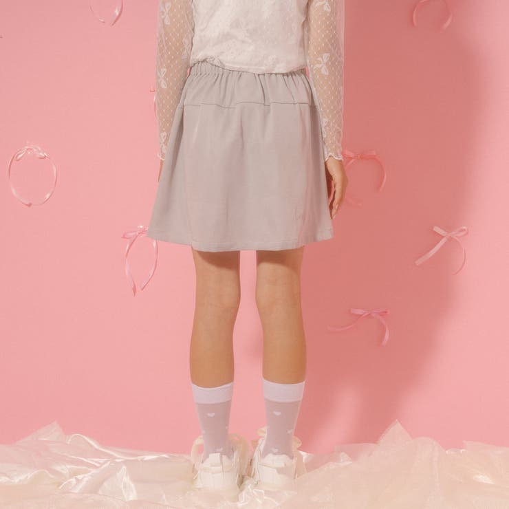 【CHIPIE/シピ】サテンリボンタックプリーツミニスカート | URBAN CHERRY | 詳細画像9 