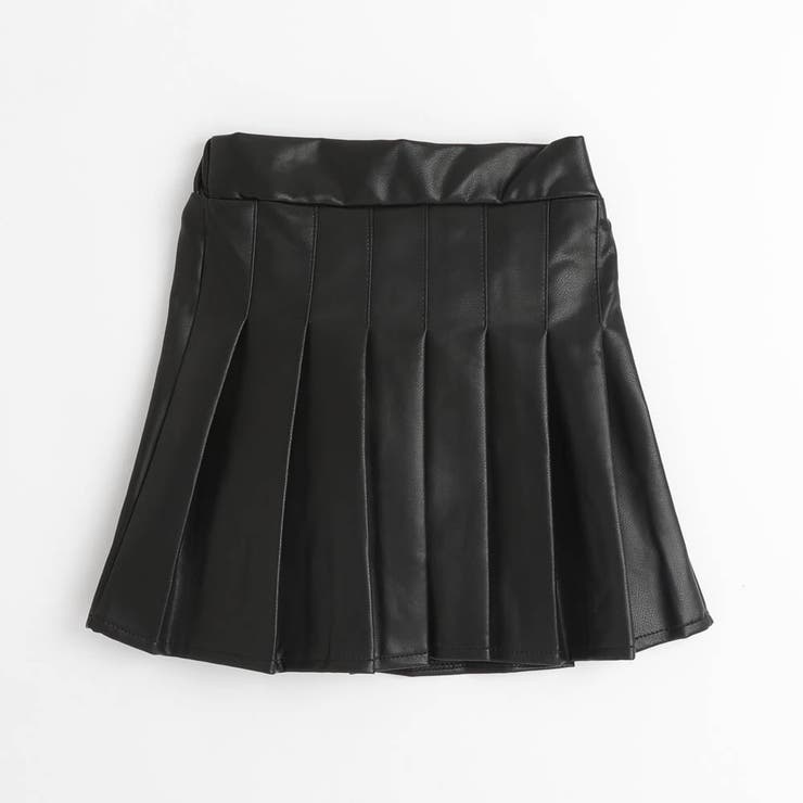 売れ筋がひクリスマスプレゼント！ レザープリーツスカート[品番：VINK0002956]｜URBAN CHERRY スカート