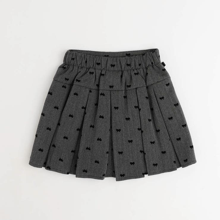 【インナーパンツ付き】レース切り替えリボンプリーツスカート | URBAN CHERRY | 詳細画像4 