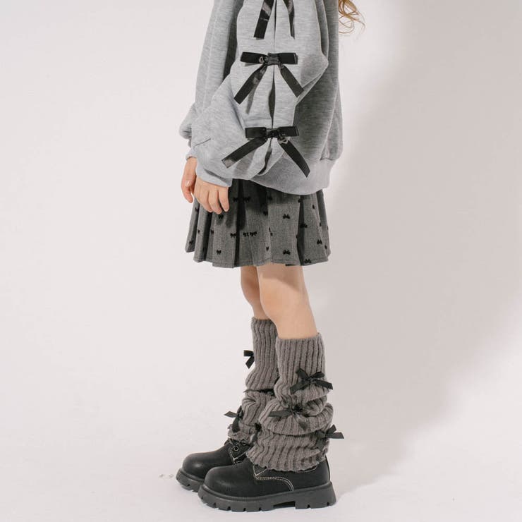 【インナーパンツ付き】レース切り替えリボンプリーツスカート | URBAN CHERRY | 詳細画像5 