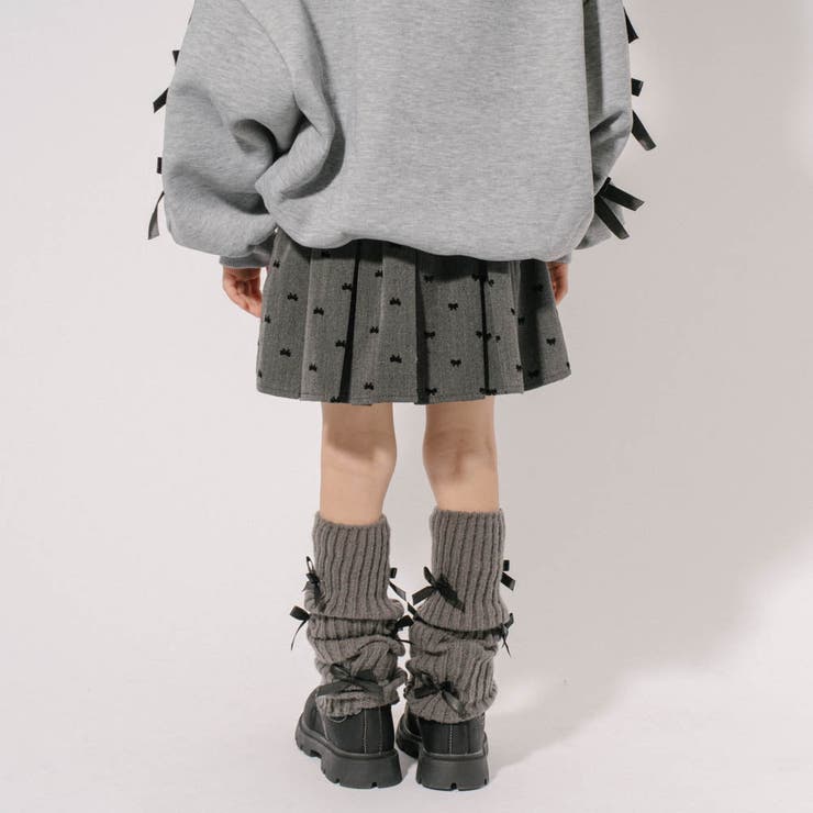 【インナーパンツ付き】レース切り替えリボンプリーツスカート | URBAN CHERRY | 詳細画像6 