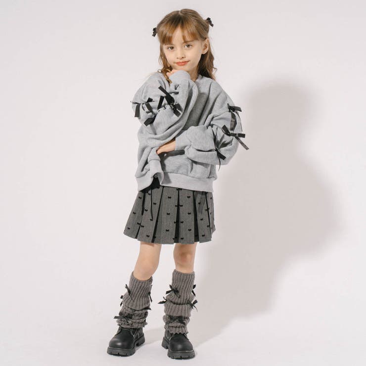 【インナーパンツ付き】レース切り替えリボンプリーツスカート | URBAN CHERRY | 詳細画像8 