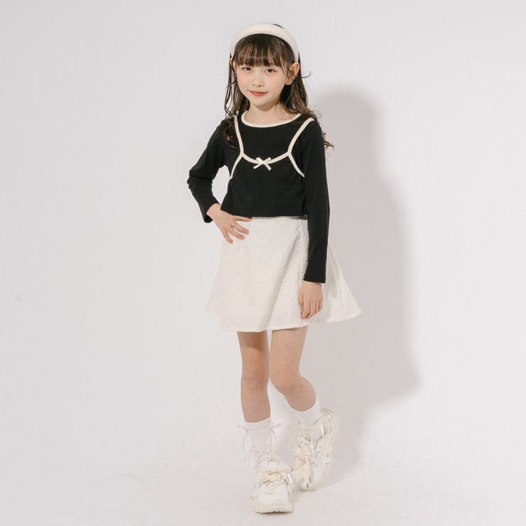 【ふくれジャガード】ハイウエスフレアミニスカート | URBAN CHERRY | 詳細画像12 