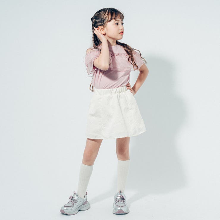 【ふくれジャガード】ハイウエスフレアミニスカート | URBAN CHERRY | 詳細画像24 