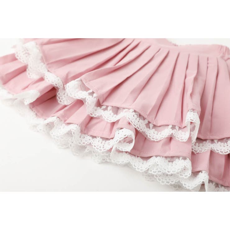 レースプリーツティアードスカート[品番：VINK0003351]｜URBAN CHERRY