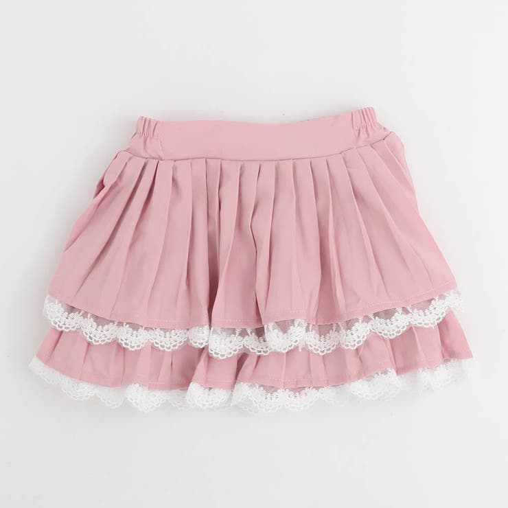 レースプリーツティアードスカート[品番：VINK0003351]｜URBAN CHERRY