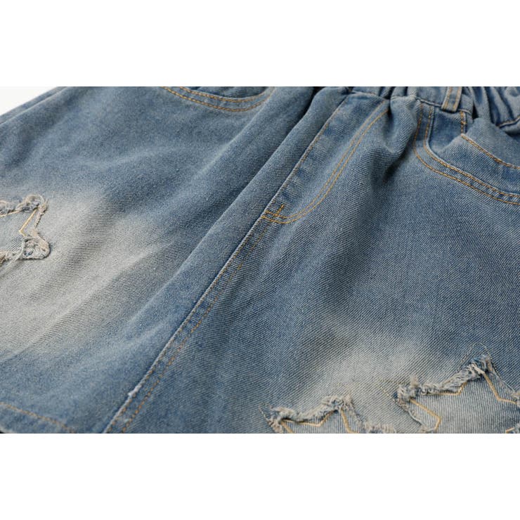 バタフライデザインキュロットデニムスカート | URBAN CHERRY | 詳細画像13 