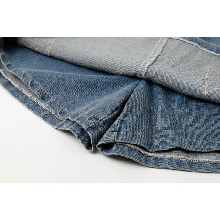 バタフライデザインキュロットデニムスカート | URBAN CHERRY | 詳細画像16 