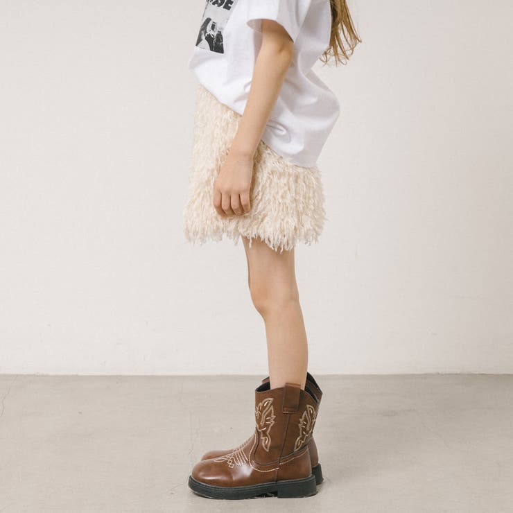 【インナーパンツ付き】エンジェルフェザー台形スカート | URBAN CHERRY | 詳細画像8 