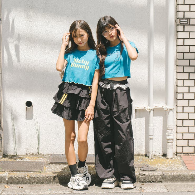 サイドラインティアードスカート[品番：VINK0003686]｜URBAN CHERRY