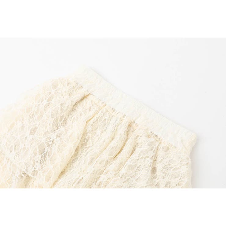 インパン裏地付きで安心!くしゅっと揺れるアシメヘムレースミニスカート | URBAN CHERRY | 詳細画像19 