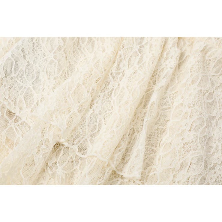 インパン裏地付きで安心!くしゅっと揺れるアシメヘムレースミニスカート | URBAN CHERRY | 詳細画像23 