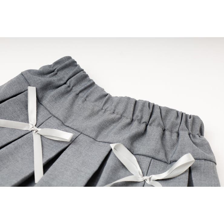 【インナーパンツ付】レースドッキングリボンプリーツスカート | URBAN CHERRY | 詳細画像16 