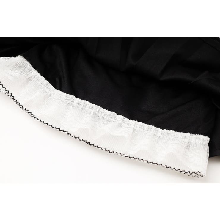 【インナーパンツ付】レースドッキングリボンプリーツスカート | URBAN CHERRY | 詳細画像20 