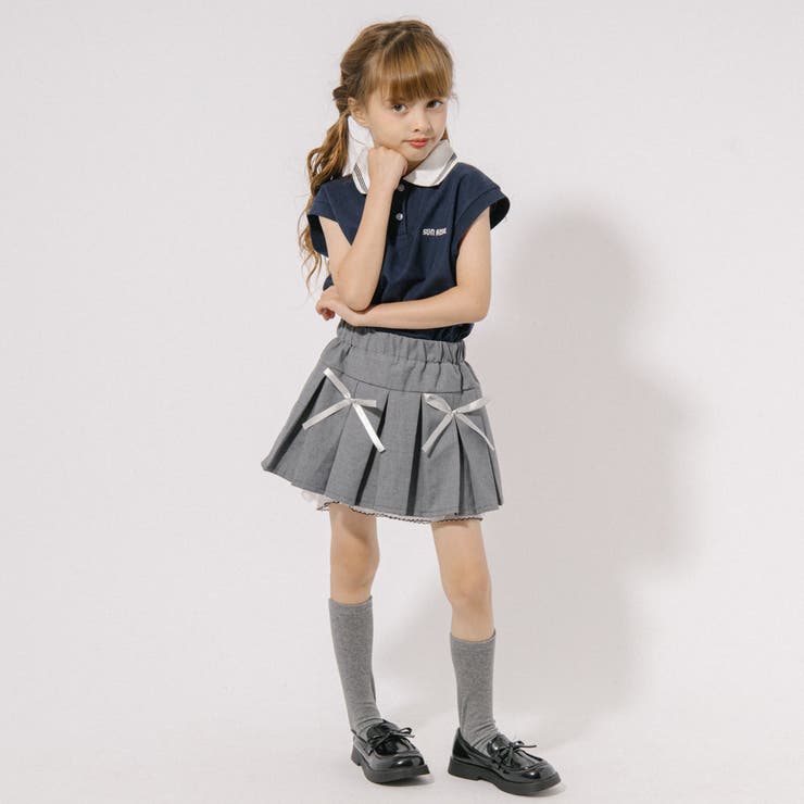 【インナーパンツ付】レースドッキングリボンプリーツスカート | URBAN CHERRY | 詳細画像29 