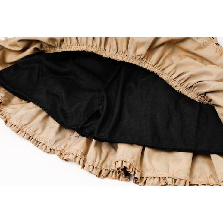 【インナーパンツ付】レオパードティアードスカート | URBAN CHERRY | 詳細画像13 