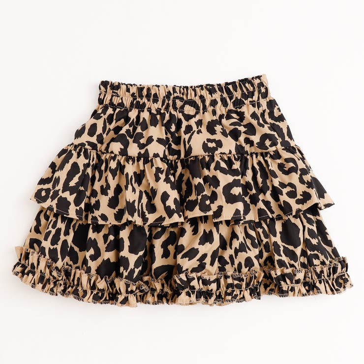 【インナーパンツ付】レオパードティアードスカート | URBAN CHERRY | 詳細画像4 