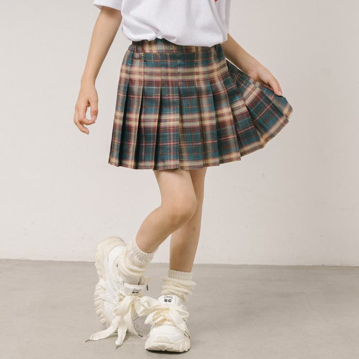 【インナーパンツ付】チェックプリーツスカート | URBAN CHERRY | 詳細画像40 