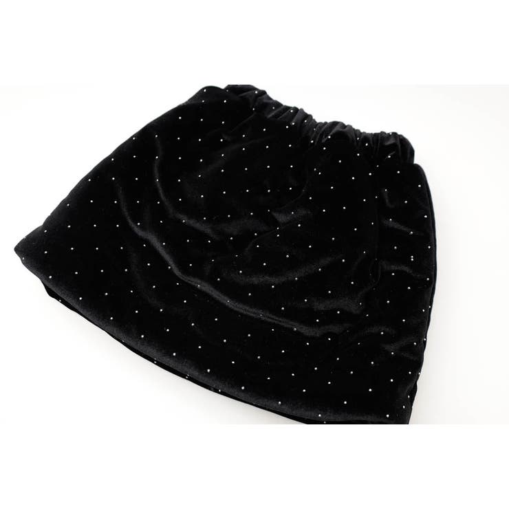 ミニドットベロア台形スカート | URBAN CHERRY | 詳細画像11 