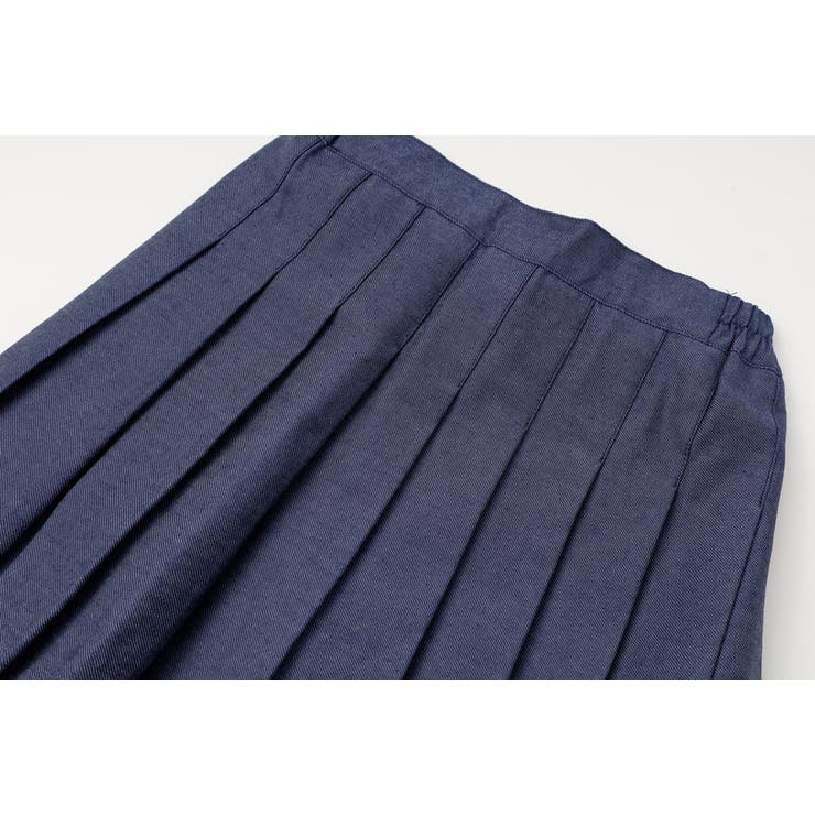 【インナーパンツ付き】デニムプリーツスカート | URBAN CHERRY | 詳細画像16 