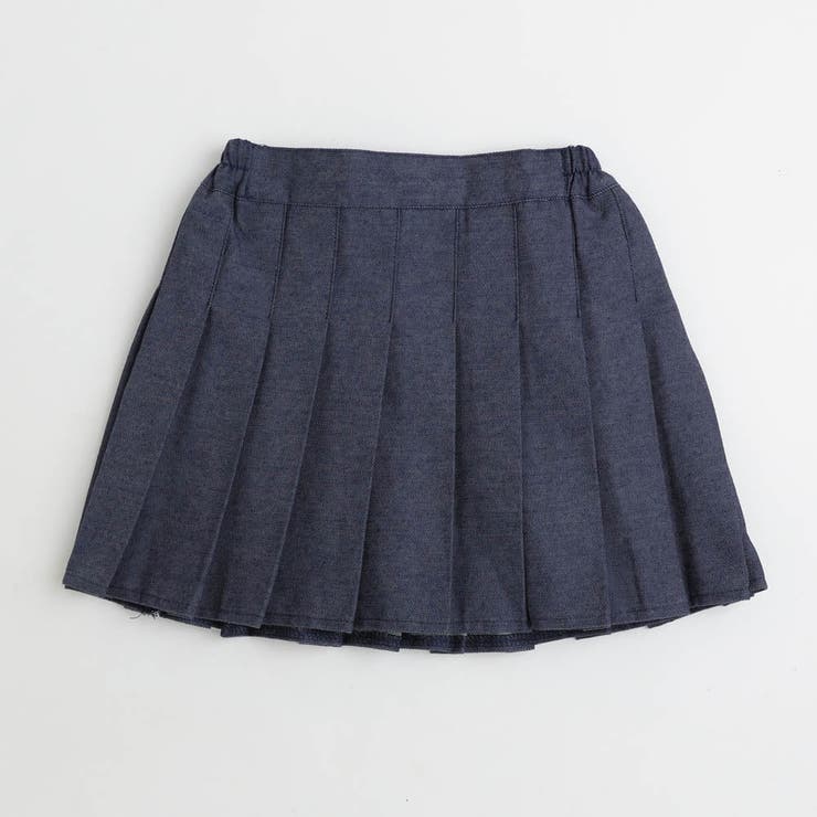 【インナーパンツ付き】デニムプリーツスカート | URBAN CHERRY | 詳細画像5 