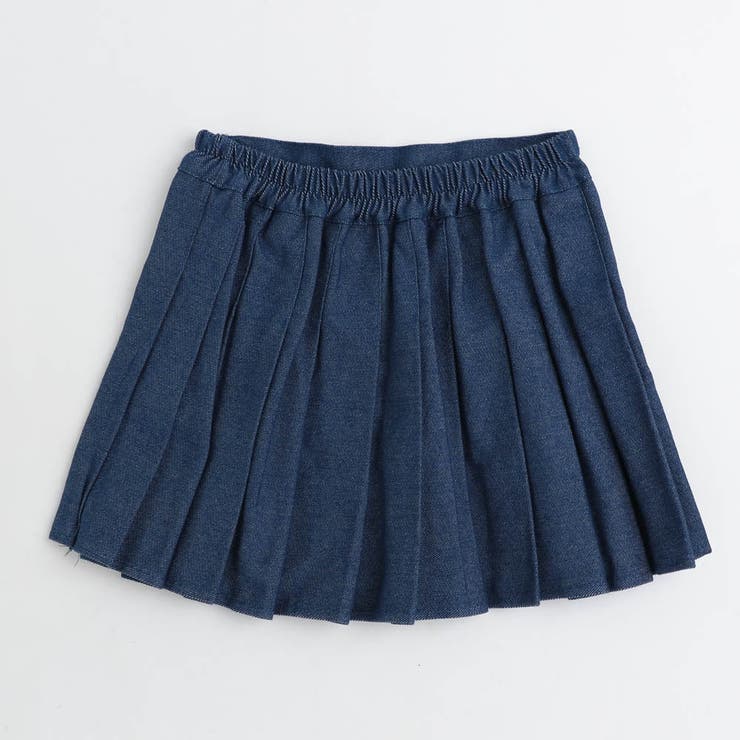 【インナーパンツ付き】デニムプリーツスカート | URBAN CHERRY | 詳細画像6 