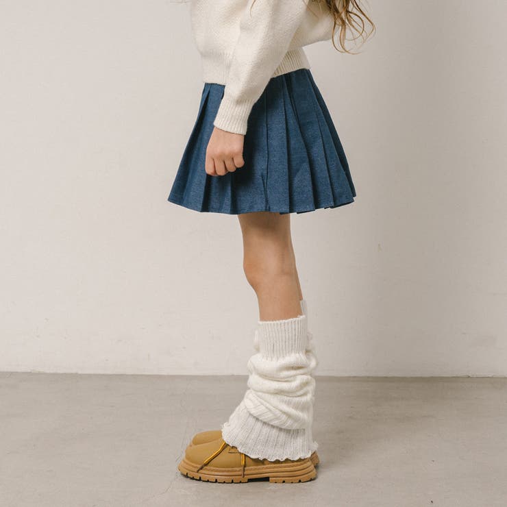 【インナーパンツ付き】デニムプリーツスカート | URBAN CHERRY | 詳細画像7 