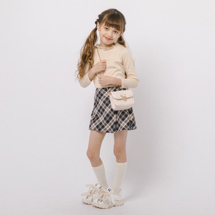 【インナーパンツ付き】ダブルベルトチェックラップスカート | URBAN CHERRY | 詳細画像24 